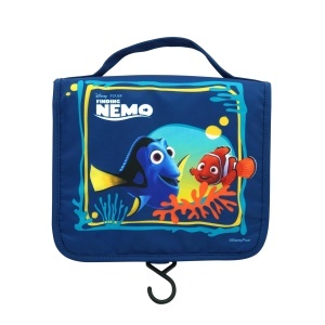 Necesar de calatorie Disney Pixar - Necesare de igiena Nemo si Dory, albastru, cu agatatoare