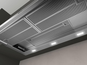 NEFF D49ML54X1 Hota aspiranta incorporata, hota cu ecran plat N 70, 90 cm, aer evacuat sau aer de recirculare, otel inoxidabil [clasa energetica B] - Img 3