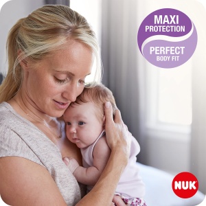 NUK Tampoane de unica folosinta de inalta performanta cu lana absorbanta instantanee | Branturi pentru alaptare | Ambalaje individuale | +40% mai multa putere de aspiratie | 60 bucati - Img 5
