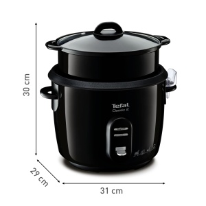 Oala de gatit orez Tefal New Classic RK1038, 5L, negru-metalic, cu functie de aburire - Img 8