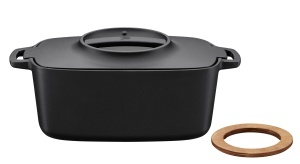 Oala din fonta Fiskars Norden, 5L, oval, cu tratament antiaderent, negrumaro - Img 5