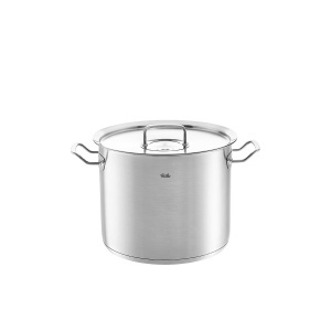 Oala din inox Fissler Original-Profi, 28 cm, 14 L, cu capac metalic