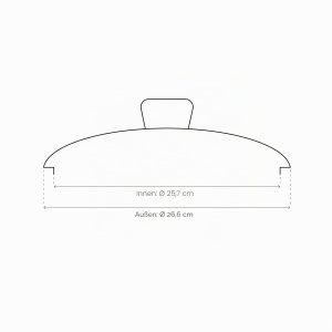 Oala din inox IBILI 971626 cu capac din sticla, 26 cm, durabila si robusta - Img 3