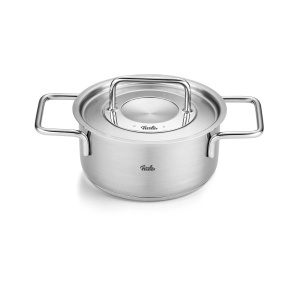 Oala Fissler Pure Collection 16 cm 19L Otel Inoxidabil Compatibila Inductie