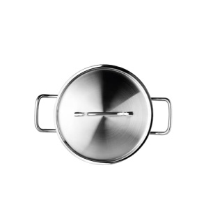 Oala inox IBILI 607520 20 cm compatibila inductie capac inclus - Img 4