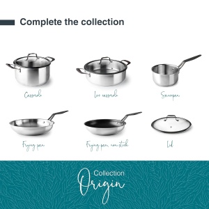 Oala Lacor 47028 din inox 1810, capacitate 8,3 litri, inductie, 28cm - Img 6