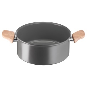 Oala Lagostina Vivissima, 20 cm, cu doua manere, antiaderenta, ceramica