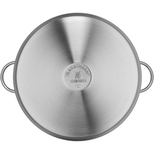 Oala mare WMF 28 cm 14L otel inoxidabil Cromargan capac cu deschidere pentru abur potrivita pentru toate tipurile de plite - Img 5