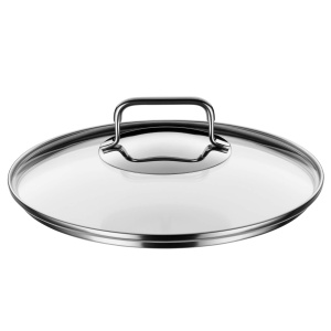 Oala pentru paste WMF 24 cm 7L cu sita integrata si capac din sticla otel inoxidabil Cromargan - Img 3