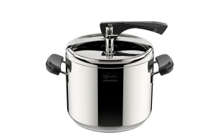 Oala sub presiune Lagostina La Classica Lagofusion, 7 l, inox, cu accesorii