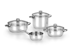 Oala sub presiune Monix Optima, 7 litri, inox 1810, compatibila inductie