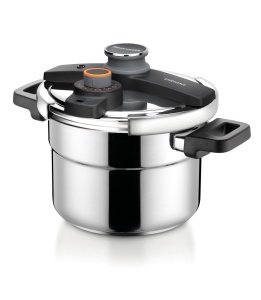 Oala sub presiune Tescoma ULTIMA DUO 4 si 6 litri, inox, cu unhandbedienung - Img 2