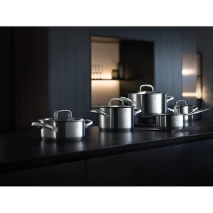Oala WMF Gourmet Plus 20cm, 3.9l, Cromargan inox, cu capac si deschidere pentru aburi - Img 2