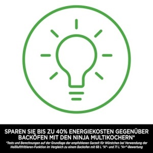 Oale electrice sub presiune Ninja OP100EU 1460 otel inoxidabil 47 litri negru - Img 11