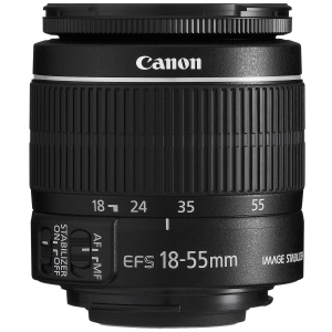Obiectiv Canon EF-S 18-55mm F3.5-5.6 IS II, Negru, Stabilizator de imagine - Img 2