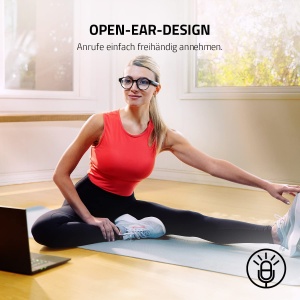 Ochelari inteligenti Razer Anzu - Audio, cu filtru de lumina albastra, negru - Img 4