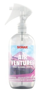 Odorizant auto SONAX AirVentures Cherry Blossom si Ceai Verde, 300 ml