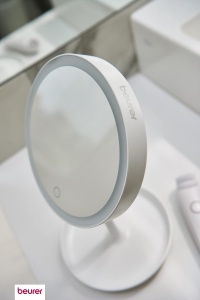 Oglinda cosmetica iluminata Beurer BS 45, LED, 5x marire, touch sensor - Img 2