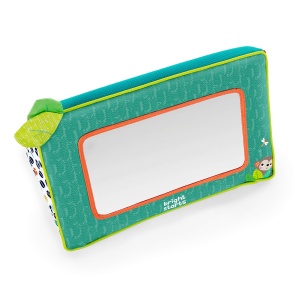Oglinda pentru bebelusi Bright Starts, cadru colorat, cu efect 3D, pliabila - Img 5