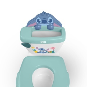 Olita copii Disney Baby Stitch 2-in-1 cu sunete de spalare abtibilduri si sezut detasabil - Img 4