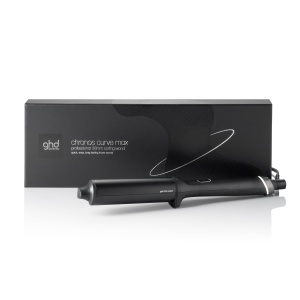 Ondulator de par GHD Chronos Curve Max Wand, 38 mm, negru, anti-frizz
