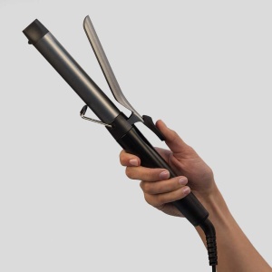 Ondulator Remington [25mm] Pro Soft Curl Digital (4x protectie, acoperire antistatica cu turmalina ceramica) - Afisaj LCD 130-220degC, cu clema, bucle moi medii si naturale, CI6525 - Img 3