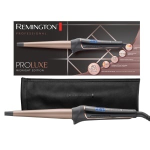 Ondulator Remington PROluxe Midnight CI91W1B, 25-38mm, tehnologie OPTIheat, 10 setari temperatura
