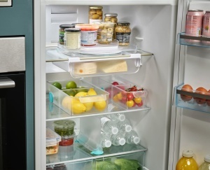 Organizator frigider Joseph Joseph FridgeStore TransparentTurcoaz 78x313x255 cm - Img 6