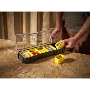 Organizator Profi Stanley FatMax FMST1-75781, transparent, rezistent la zgarieturi si socuri - Img 4