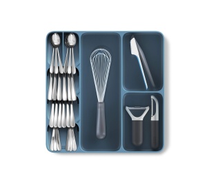 Organizator sertar Joseph Joseph DrawerStore albastru design compact si inteligent - Img 3