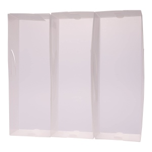 Organizator sertare Jocca 4686 3 unitati plastic transparent compact - Img 4