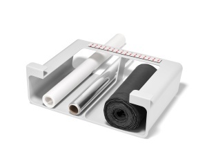 Organizator sub raft Joseph Joseph CupboardStore alb plastic reciclat montare fara unelte