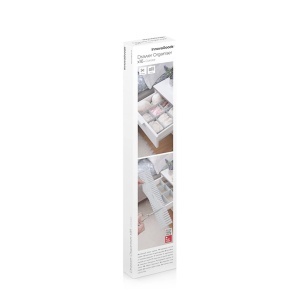 Organizer de sertar InnovaGoods Condor, ajustabil, 7 cm x 37 cm, gri - Img 13