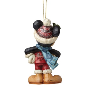 Ornament de Craciun Disney Traditions Mickey Mouse, decoratiuni colorate, handmade - Img 2