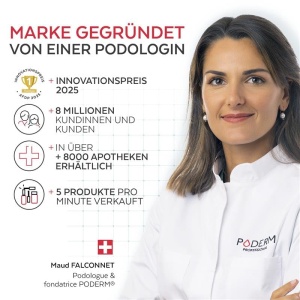 Orteza pentru Hallux Valgus Poderm, Gel cu Arnica, Material Respirabil, Recomandata de Podiatri - Img 6