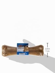 Os pentru caini Trixie Kauknochen, 22 cm, 230 g, din piele de vita - Img 2
