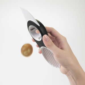 OXO Good Grips 3-in-1 Avocado Schneider Alb Functie Multifunctionala - Img 8