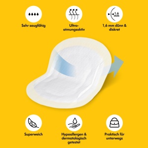 Pachet 60 Tampoane de Alaptare Medela Ultra-atmungsaktive Saugabilitate Mare, Design Discret - Img 3