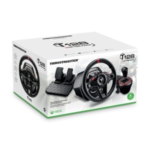 Pachet Schimbator Thrustmaster T128 Volan cu Feedback si Schimbator TH8S, 8 Trepte - Img 3