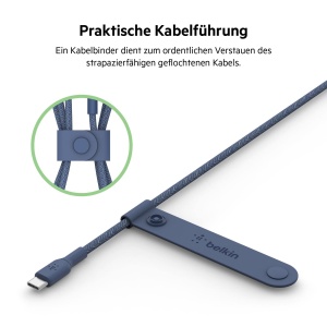 Pad de incarcare wireless Belkin cu MagSafe, 15W, portabil, albastru - Img 2