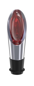 Pahar pentru vin Tescoma UNO VINO cu dozator si dop din inox si silicon