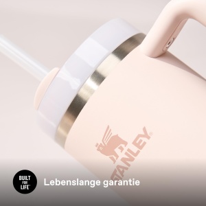 Pahar termic Stanley Quencher H2.0, 1.2L, culoare Rose Quartz - Img 7