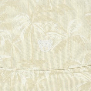Palarie de soare Steiff, model unisex, marimea 53, alb antichizat - Img 3