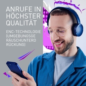 Panasonic HF630B, casti de strada wireless, on-ear, microfon incorporat, Bluetooth 5.3, multipunct, design pivotant, redare de pana la 72 de ore, USB-C, negru - Img 8