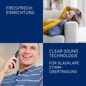 Panasonic KX-TG6822GB Telefon fara fir DECT cu robot telefonic (radiatii reduse, mod eco, telefon cu plafon, telefon fix, blocare apeluri, DUO) negru - Img 5