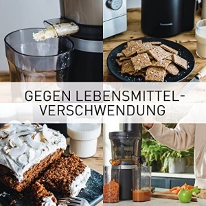 Panasonic Slow Juicer MJ-L700KXE Mat Negru 75 mm Deschidere Larga - Img 10