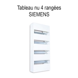 Panou Electric Siemens cu 4 Randuri, 52 Module, Montaj Pe Perete - Img 3