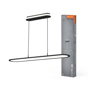 Panou LED birou LEDVANCE Office Line Ellipse 57W 4000K Negru
