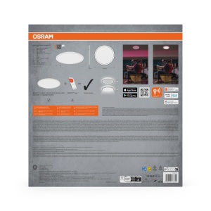 Panou LED Osram SMART Orbis Ultra Slim 400mm, 25W, 2000lm, Alb - Img 4