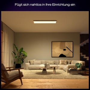 Panou LED Philips Hue Surimu 120x30cm, dimmabil, 16 milioane culori - Img 3